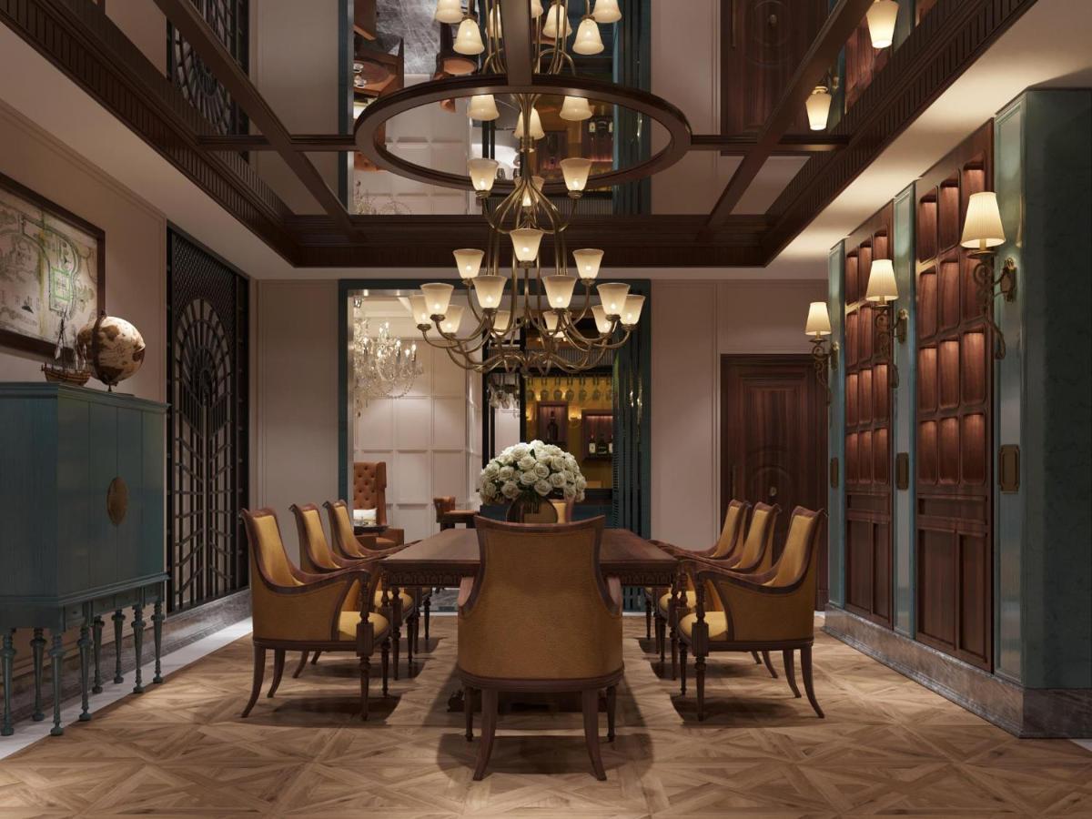 Grand Hotel Du Lac Hanói Exterior foto 3D interior visualization of a dining room
