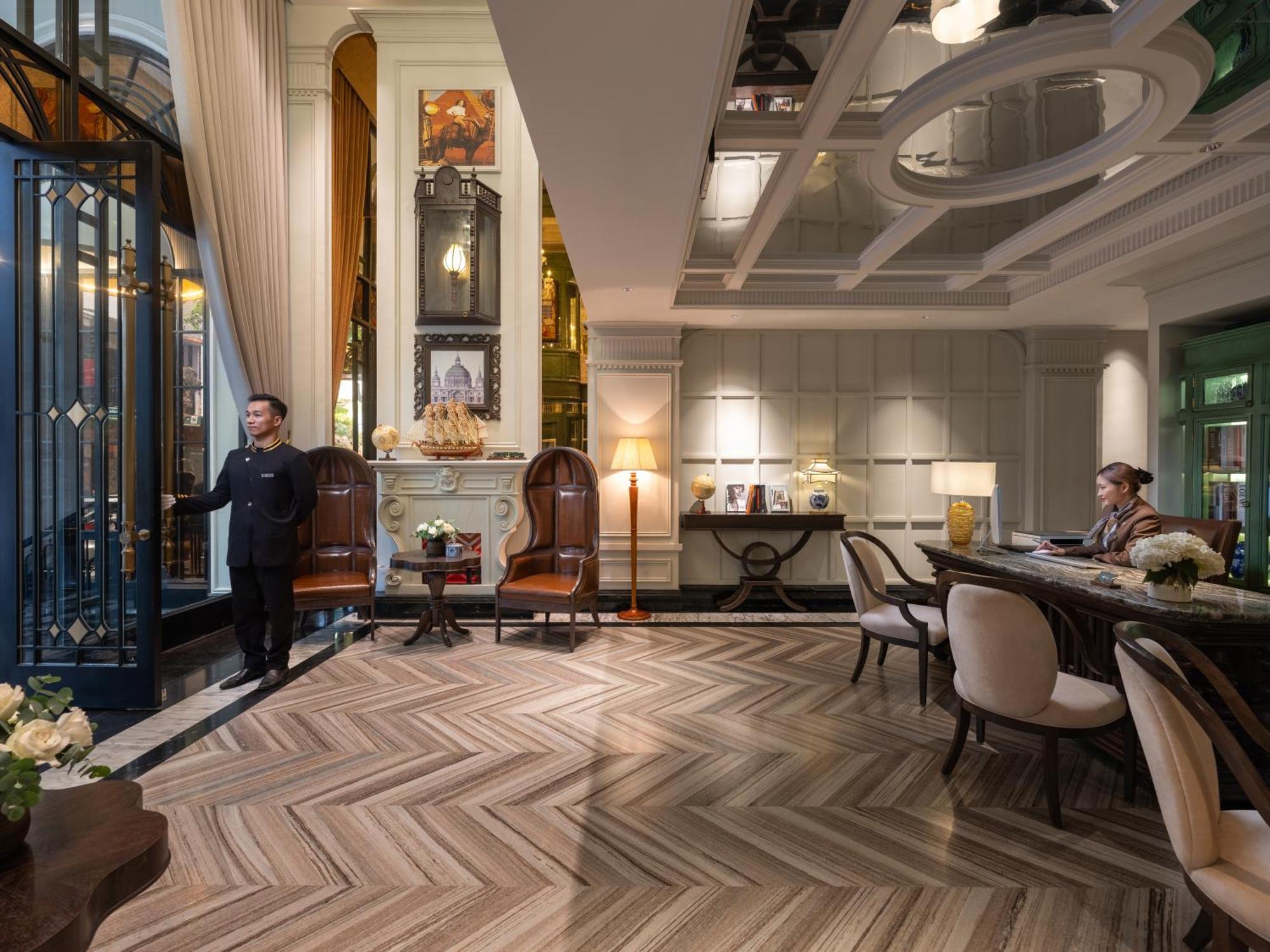 Grand Hotel Du Lac Hanói Exterior foto The lobby of the hotel